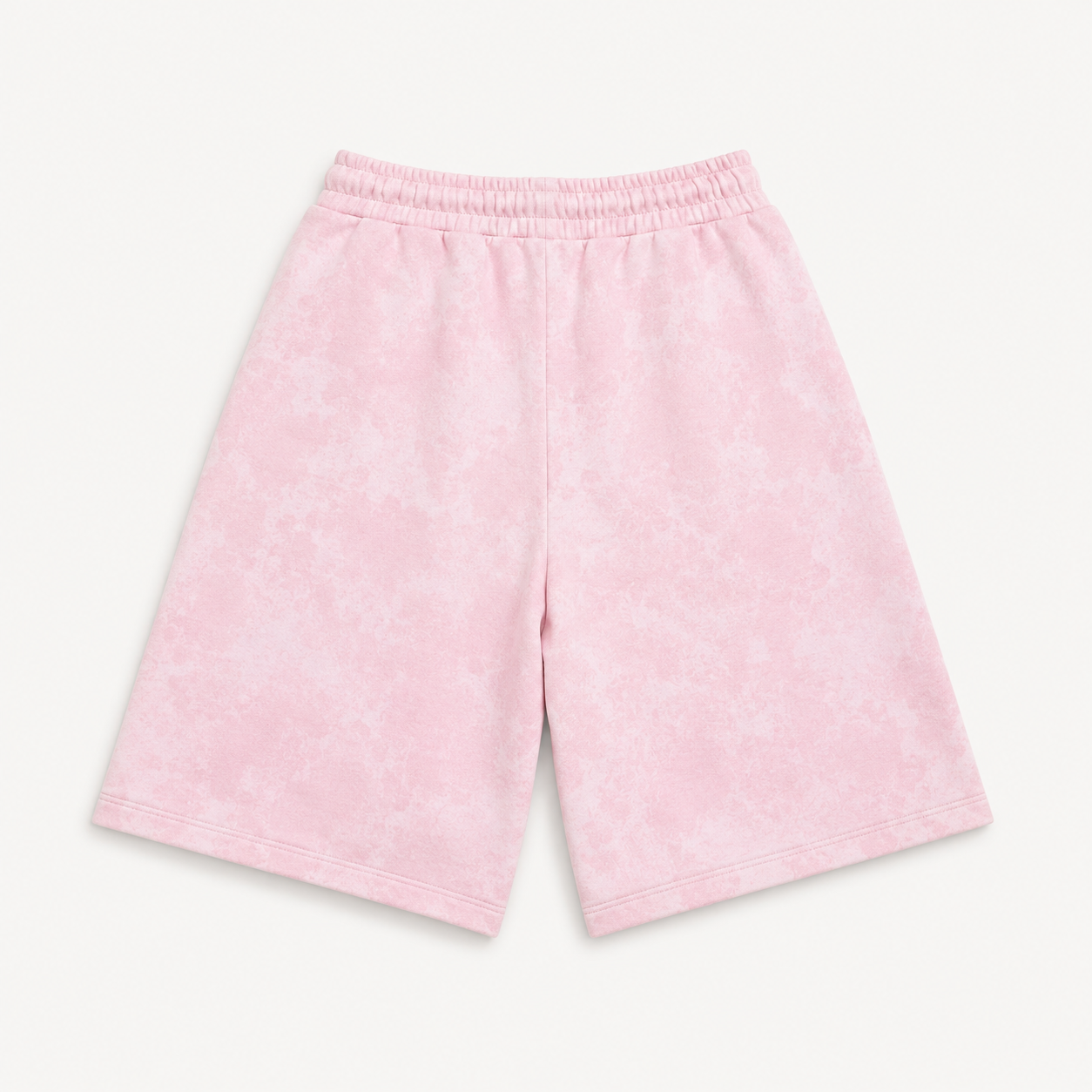 Royal Pink Acid Wash Jorts