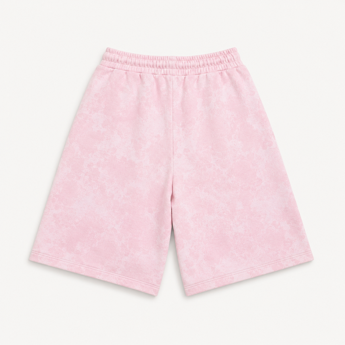 Royal Pink Acid Wash Jorts